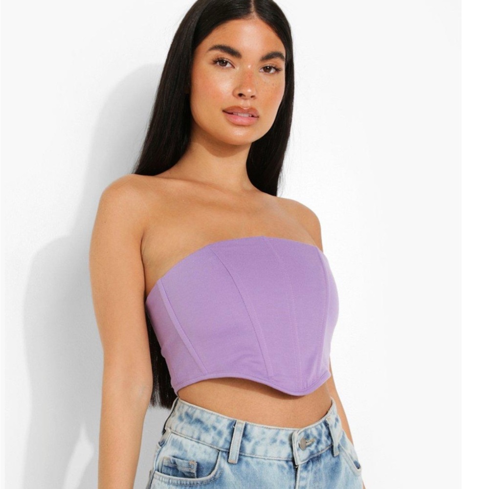 Petite Bandeau Corset Top